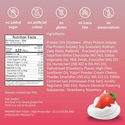 phab Assorted 11g Protein Bar (Pack of 6), No Added Sugar, GMO Free Protein Bar Protein Bars image 4