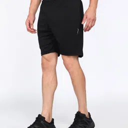 houseofcommon Pack of 2 Solid Men Black, Grey Sports Shorts image 4