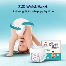 honey bunny Baby Diaper Pants Super Soft Dry Plus 12 Hour protection - M - M image 2