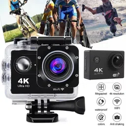 Qubo tech GoPro Action camera GoproAction Camera 4k20MP Wifi 30M Waterproof Action Camera Sports DV Camcorder Sports and Action Camera image 3