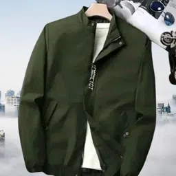 MAARVIK WINDCHEATER UPPER Solid Men Wind Cheater image 4