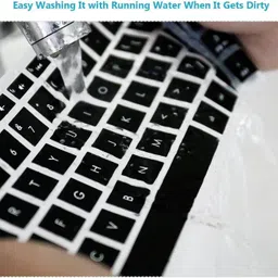 Saco Chiclet Keyboard Skin for 14q-BU008TU 14-inch Laptop Laptop Keyboard Skin image 4