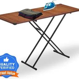 jaimini Foldable Iron Table | Height Adjustable | Multi Purpose and Space Saving Ironing Board image 1