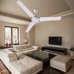 crompton Hill Briz OPAL WHITE 1200mm PACK OF 1 with 1 Year Warranty 1200 mm Ceiling Fan image 5