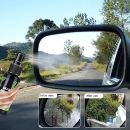 kgbtreads Car Glass Cleaner Anti Fog Spray(100ML) Liquid Vehicle Glass Cleaner image 5