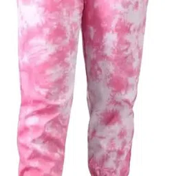 skus Women Dyed Pink, White Track Pants-picture-25