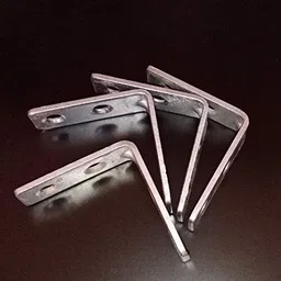 padmavathi distributors L Bracket (1 1/2 x 1 1/2 x 1/2 inch) (12 Pcs) 1 1/2 x 1 1/2 x 1/2 inch Shelf Bracket-picture-20