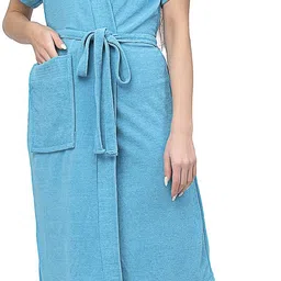 poorak Ferozi Free Size Bath Robe image 5
