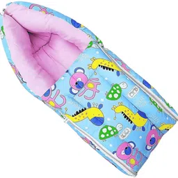 aligza Multipurpose Carrying & Bedding Sleeping Bag Standard Crib (Fabric, Multicolor) Sleeping Bag-picture-10