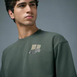 technosport Men Full Sleeve Graphic Print Sweatshirt image 3