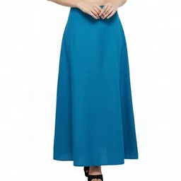 SANIGOLD Sky Blue Pure Cotton Petticoat image 5