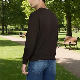 moda rapido Men Full Sleeve Printed Sweatshirt image 3