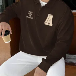 jump cuts Men Full Sleeve Printed Sweatshirt image 2