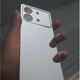 TWUAOP POCO X6 NEO 5G MOBILE SKIN BACK PANNEL ACRYLIC MIRROR SHEET Mobile Skin image 2