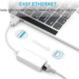 BKC USB 2.0 to 10/100 Mbps Ethernet LAN Adapter Fast Network Connection Lan Adapter image 3