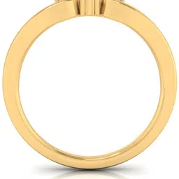 avsar Avsar Real Gold Minal Ring AVR176YB 14kt Cubic Zirconia Yellow Gold ring image 5