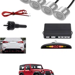 autofetch Universal 4 Silver Reverse Parking Sensor-AF25N943 Universal 4 Silver Reverse Parking Sensor-AF25N943 Parking Sensor-picture-36