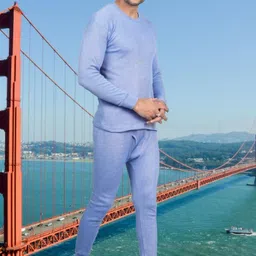 qenx OSWAL INNER Men Top - Pyjama Set Thermal image 1