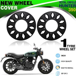 asryd 17inch 2pc ABS Plastic PRO Disc Bike Wheel Cover New Shape For ROYAL ENFILED Bike Fairing Kit-picture-26