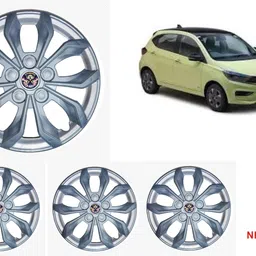 nexarion FURYSILVER Wheel Cover For Ford, Honda, Hyundai, Maruti, Maruti, Tata Tiago, Figo, Swift, Bolero, Ertiga, Fiesta-picture-23