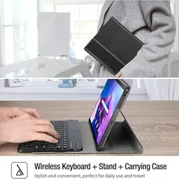 Proelite Keyboard case Cover for Galaxy Tab A9 Plus 11 inch with S Pen Holder Bluetooth Standard Tablet Keyboard Compatible with Desktop, Laptop, Mac image 4