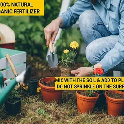 master green Neem Cake Powder for Plants |5KG | Neem Khali | Pure and Organic Fertilizer image 3