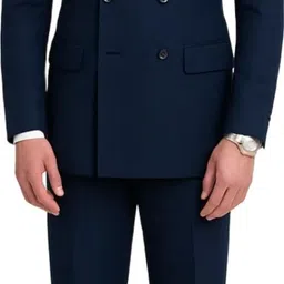 risani Men Double Breasted-Suits. Solid Suit image 1