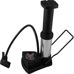 noksen Mini Foot Pump Activated Air Pump Bicycle, Car, Balloon Pump (Black) Bicycle, Car, Ball, Football Pump Pump-picture-15