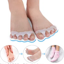 jeerzone Silicone Correctors Hallux Valgus Correction-White image 3