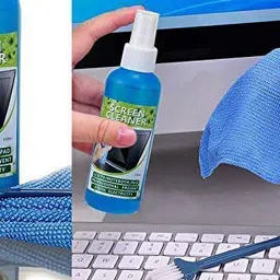 7Q7 4 in 1 Screen Cleaning Kit for Laptops,Mobiles,LCD,LED,Computers,and TV for Computers image 4