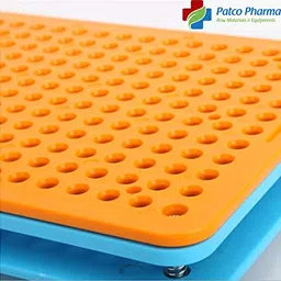 patco pharmaceuticals PATCO - 100 Holes - Manual Empty Capsule Filling Machine/Powder Filler Board | Capsule Filling Tray (Size 000 Capsules - 1400 mg Powder Filling) image 5