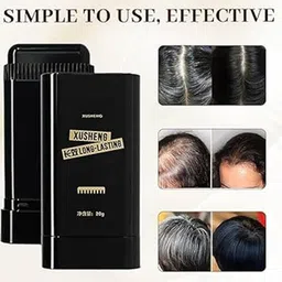 kazawak Quick Touch-Up Hair Dye Comb – Instant Black Coverage Stick , Black-picture-29