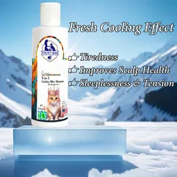 the pet mom 3 in 1 Cooling Mint Shampoo For Persian Cat & Kitten | Cooling, Clean, Soft Coat Conditioning Fresh, Cool Cat Shampoo For Quick Refreshening, Healthy Skin For All Cat Breed, Cat Shampoo image 3