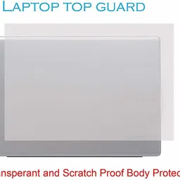 Saco Ultra Clear Top Guard for Vinyl Laptop Skin Compatible for 15 inch image 3