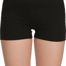 selfcare Pack of 2 Women Boy Short Red, Black Panty image 4