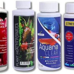 foodie puppies Aquatic Remedie Combo of Stres Heal, Plant Food, Health Formula, Aquria Clear Pet Health Supplements-picture-15