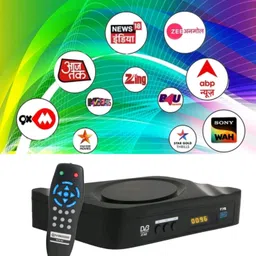 Ntex Mpeg-2 High Quality Dd free dish 150+ Tv Channels Lifetime Free Best Set Top Box Media Streaming Device image 1