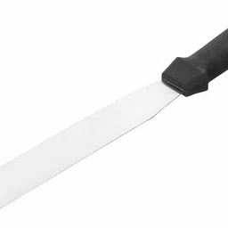 bridge2shopping Stainless Steel Cake Palette Knife | Stainless Steel Icing Spatula | Cake Knife | Cake Palette | Cake Icing Knife | Baking Tool - 13 INCH Stainless Steel Cake Server-picture-33