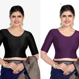 divinedivasnp Round Neck Women Blouse-picture-31