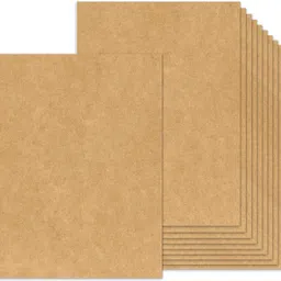 artistery Craft Paper Sheets Thick 170 GSM Brown Kraft Sheets 20 Pack Parchment Craft Kit image 1