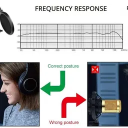 imaginea BM-800 Professional Condenser Mic Set with Adjustable Arm Stand Condenser Microphone image 4