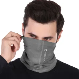 freecultr Unisex Anti Microbial Super Soft & Comfort Fit, Breathable Multipurpose Headband, Face Mask for Dust Protection Men Solid Bandana image 4