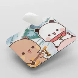 UNIARAWALAS Non-Slip Brain ,DUDU BUBU Cartoon MPM-193 Non Slip Base Mousepad-picture-45