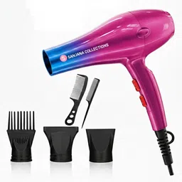 Sanjana Collections Salon Grade Hair Dryer, Diffuser Comb Attachment, Blue/Purple Metallic Finish Hair Dryer-image-32