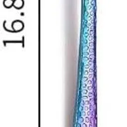 oicia Rainbow Appetizer Forks, Mini Cocktail Fruit Forks, Small Fork for Appetizers Stainless Steel Fruit Fork Set image 2