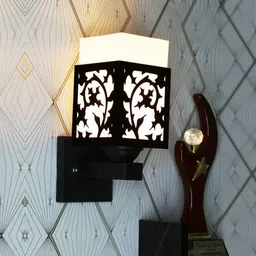 shyamji Uplight Wall Lamp Without Bulb image 3