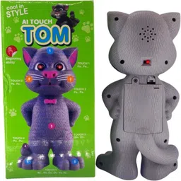 shri sai traders Tom Cat Toy for Kids Intelligent Speaking Repeats What You Say - Birthday Gift for Boy and Girl image 5
