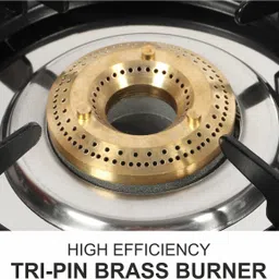 khaitan 2 Burner Draw "C" Stainless Steel Manual Gas Stove image 3