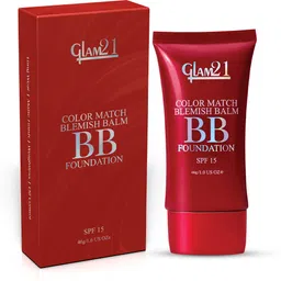glam21 Color Match BB Foundation SPF15 Dual Purpose Foundation & Sunscreen| Non-greasy Foundation image 5