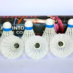 stonkraft Badminton Shuttlecock - Pack of 10 Feather Shuttle - White image 3